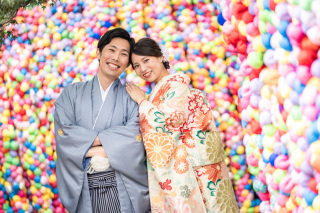 10月の八坂の塔付近　ロケ撮影！