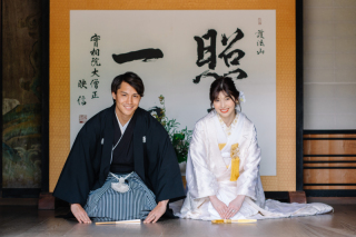 色打掛＆白無垢　和装2点で撮影♥
