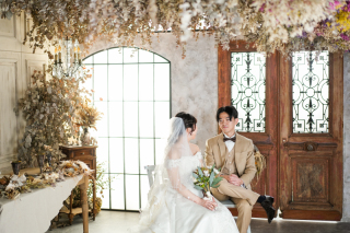 アンティークチャペルスタジオで撮影♬