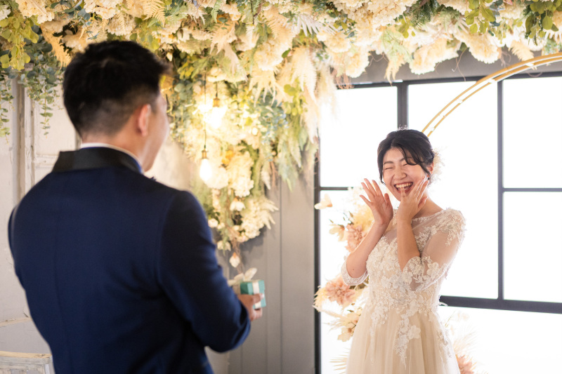 アンティークチャペルスタジオでドレス撮影♡