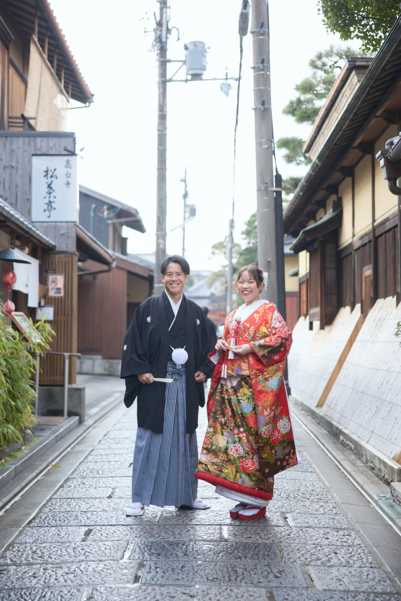 まずは色打掛で