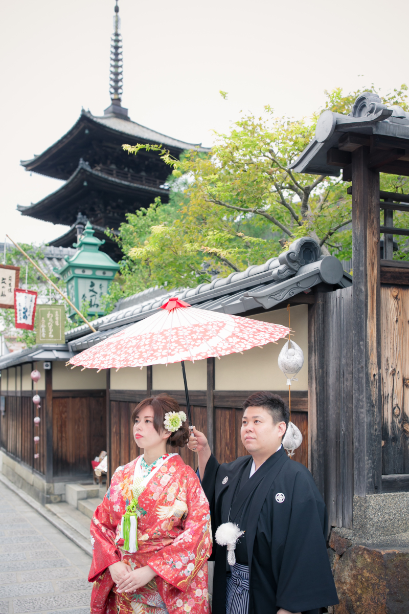 八坂の塔ならでは