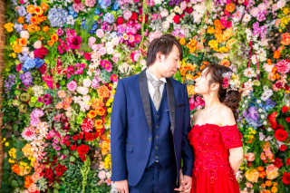 八坂＆スタジオにて！　カラフルで可愛い♪