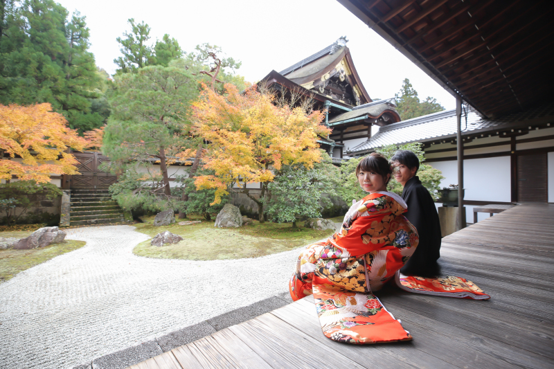 京都市内での撮影