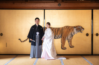 金戒光明寺にて、白無垢前撮り｜8月