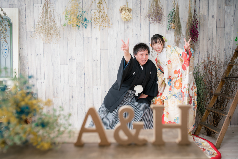 人気の持ち込みアイテム、イニシャルオブジェ♡