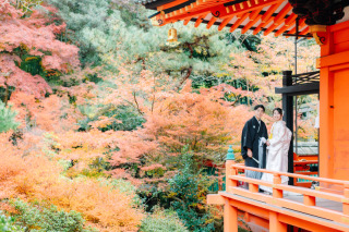 紅葉シーズン！　毘沙門堂ロケ