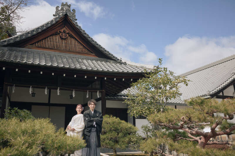立本寺さんで白無垢撮影★