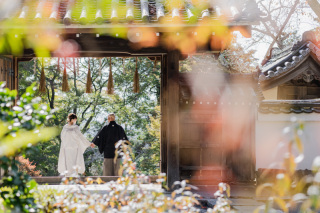 色打掛＆白無垢でロケ撮影！