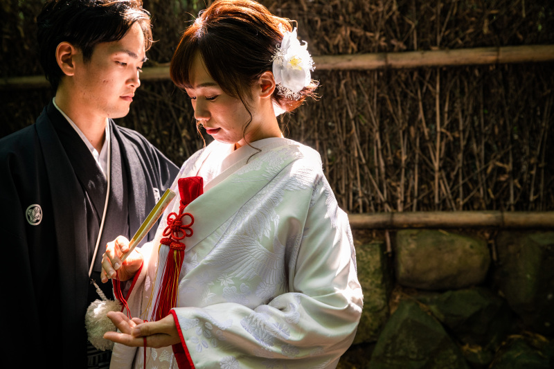 お二人アップのショット