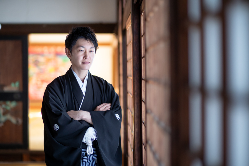 新郎様ソロショット!!