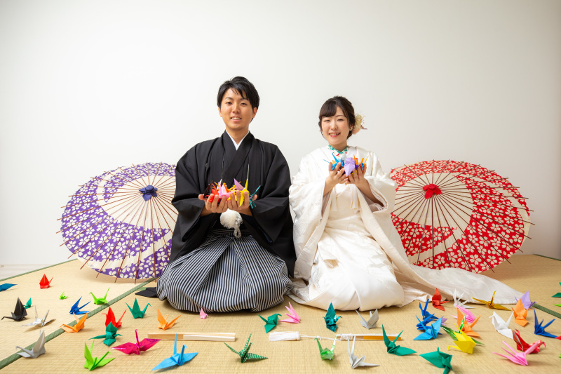 スタジオでの前撮り撮影☆