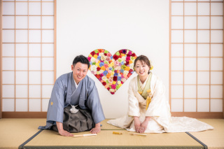 カラフルスタジオで！　和装1点