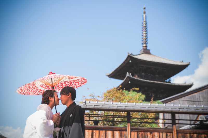 京都らしさの八坂の塔