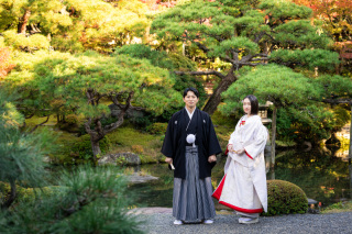 白河院での和装前撮り