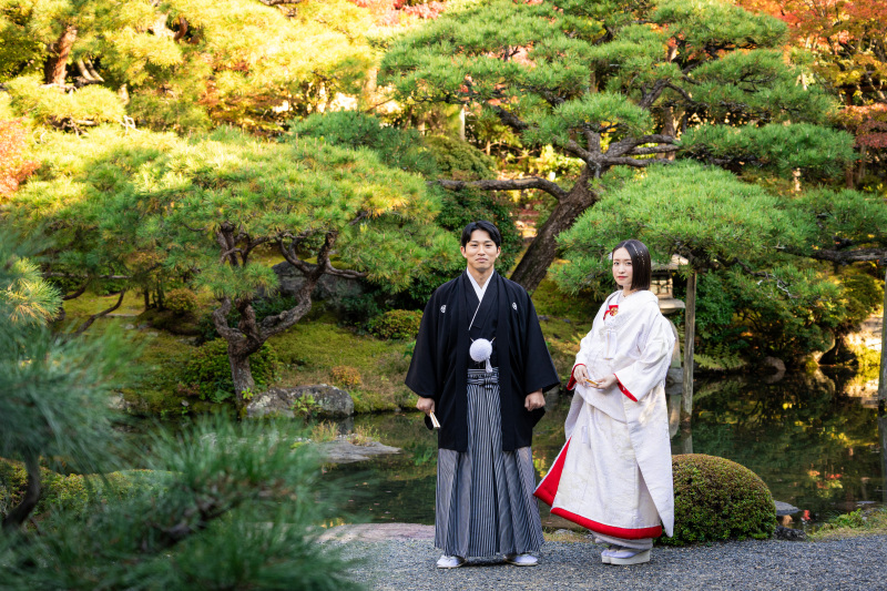 白河院での和装前撮り