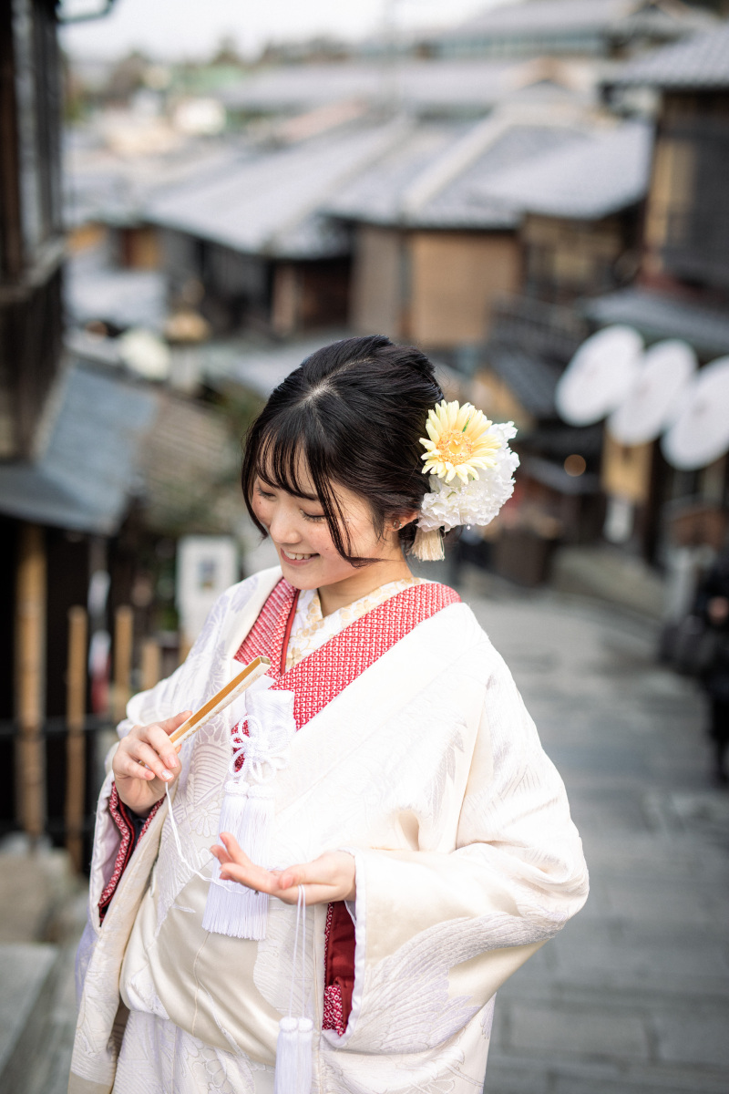 新婦様のおひとり撮影