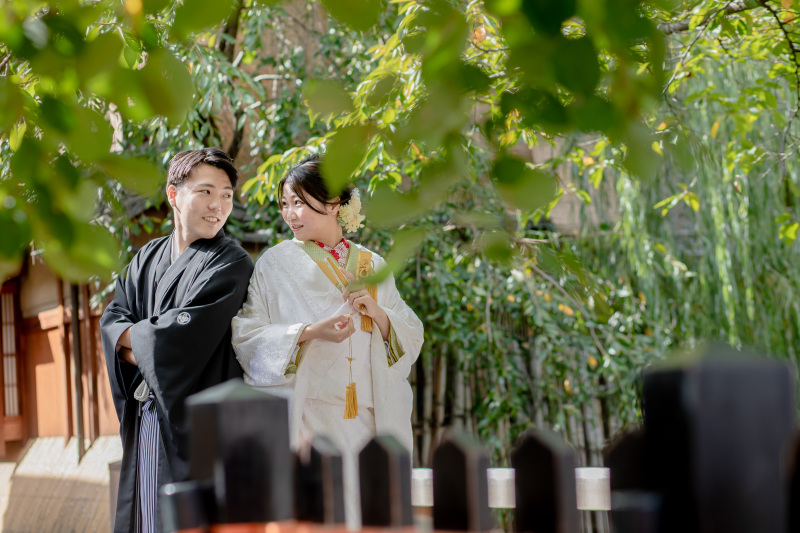 祇園ロケ　緑が綺麗