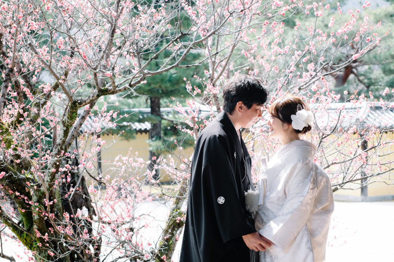 大覚寺にて白無垢撮影～☆