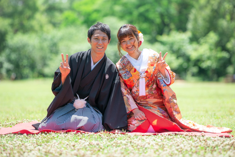 お座りショット