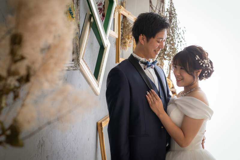 ハルウェディング_スタジオで撮影できる