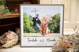 ウェルカムボード(木製フレーム)