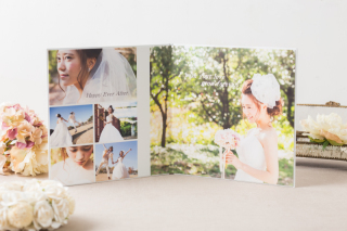 二つ折りアルバム