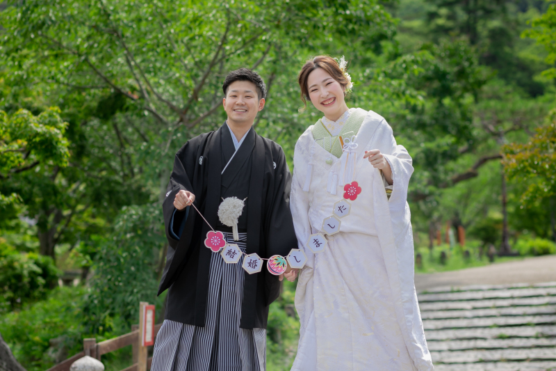 緑の色掛下を合わせて