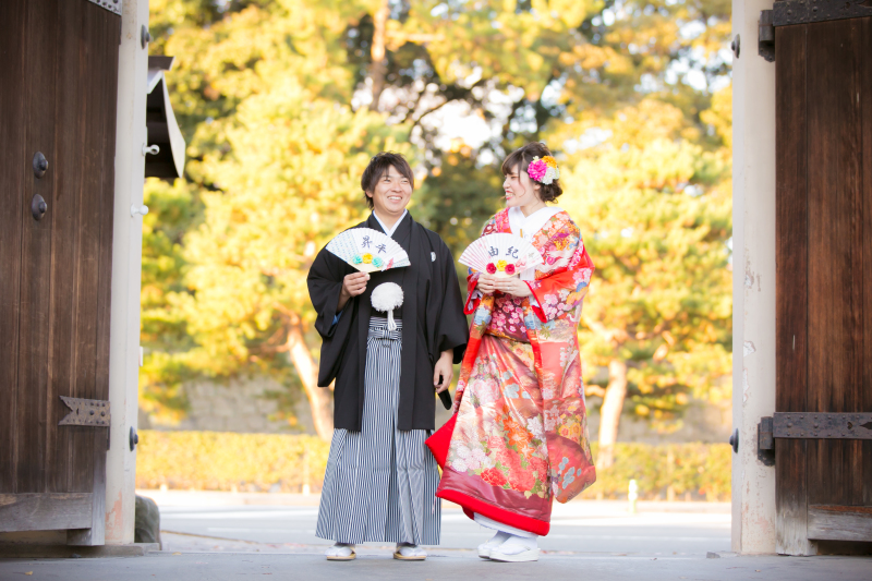 持込みの扇子で...