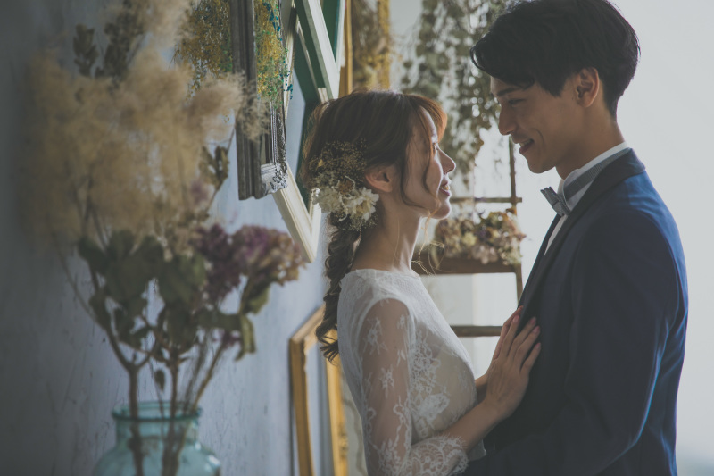 ハルウェディング_スタジオで撮影できる