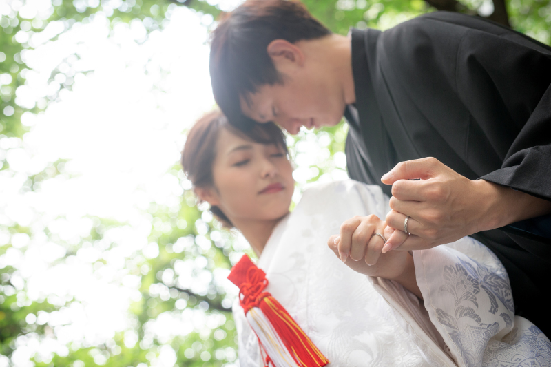 素敵な笑顔と美しさ。どの瞬間も絵になるおふたりを夏の暑さも忘れいつまでも撮っていたかったです。撮影時間に限りはありましたが、この時に感じていた幸せや誓いは写真と共にいつまでも続きますように