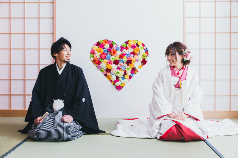7/1~8/31 <6月末までに予約で>【平日6万OFF 土日祝5万OFF】和装1点+洋装1点スタジオ 168,000円