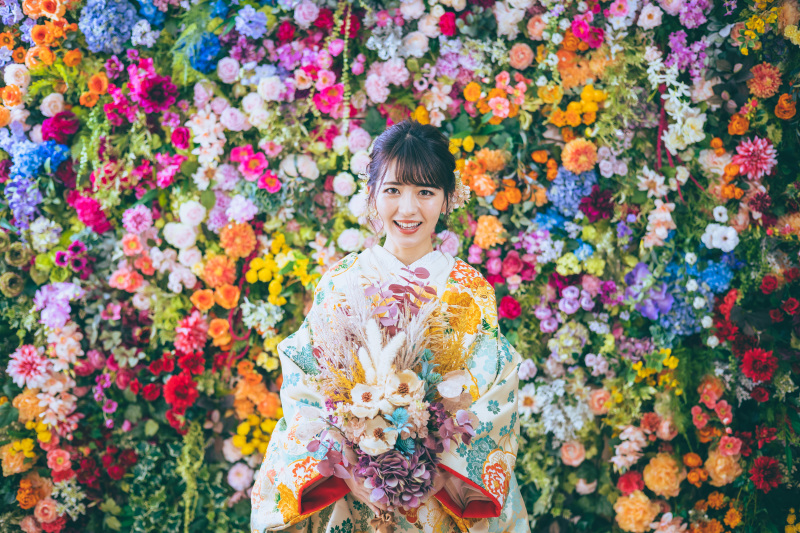 9/1~11/16【平日4万OFF 土日祝3万OFF】和装1点+スタジオ撮影 99,000円