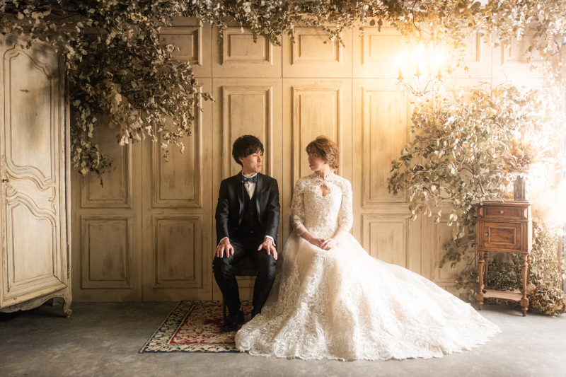 12/6～12/29【平日5万OFF　土日祝4万円OFF】和装1点洋装1点スタジオ 178,000円