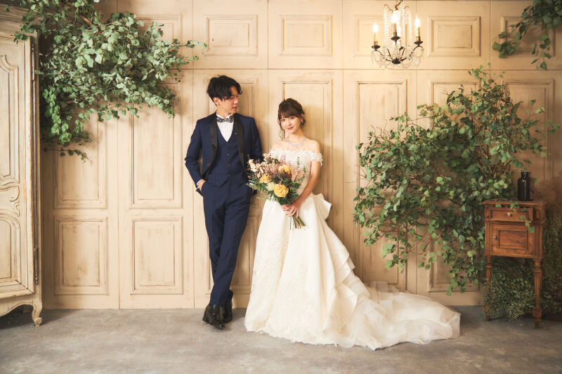 4/7~6/30【平日5万円OFF 土日祝4万円OFF】洋装1点スタジオ 79,000円