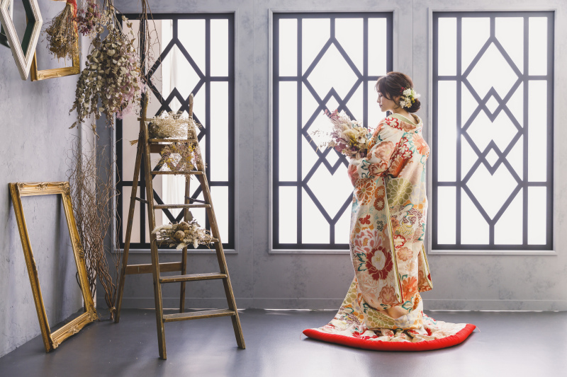 7/1~8/31【6月末までの予約で、平日6万OFF土日祝5万OFF】和装1点+スタジオ 79,000円