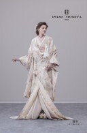 ジャガード打掛　ベージュ