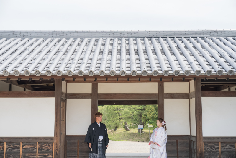 和装から撮影開始