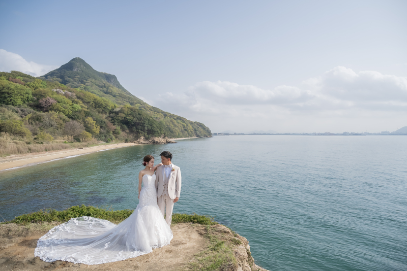 瀬戸内海を一望