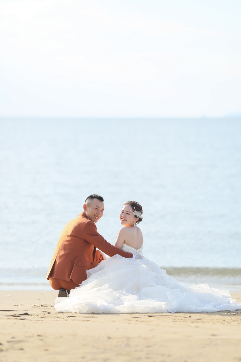 2WAYのウエディングドレス