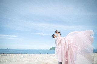 快晴のサンポート高松で撮影＾＾