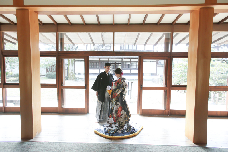 色打掛にチェンジ