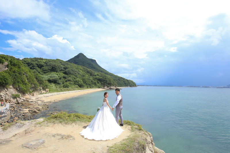 瀬戸内海を一望