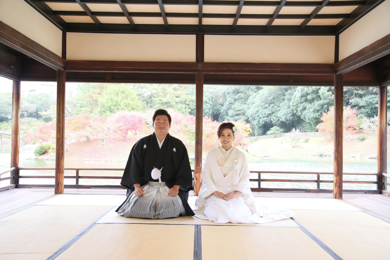 菊月亭、お座敷にて