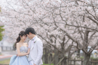 桜満開の春ロケ♪