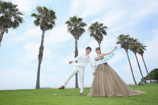 新作ドレス＆最高のロケーション