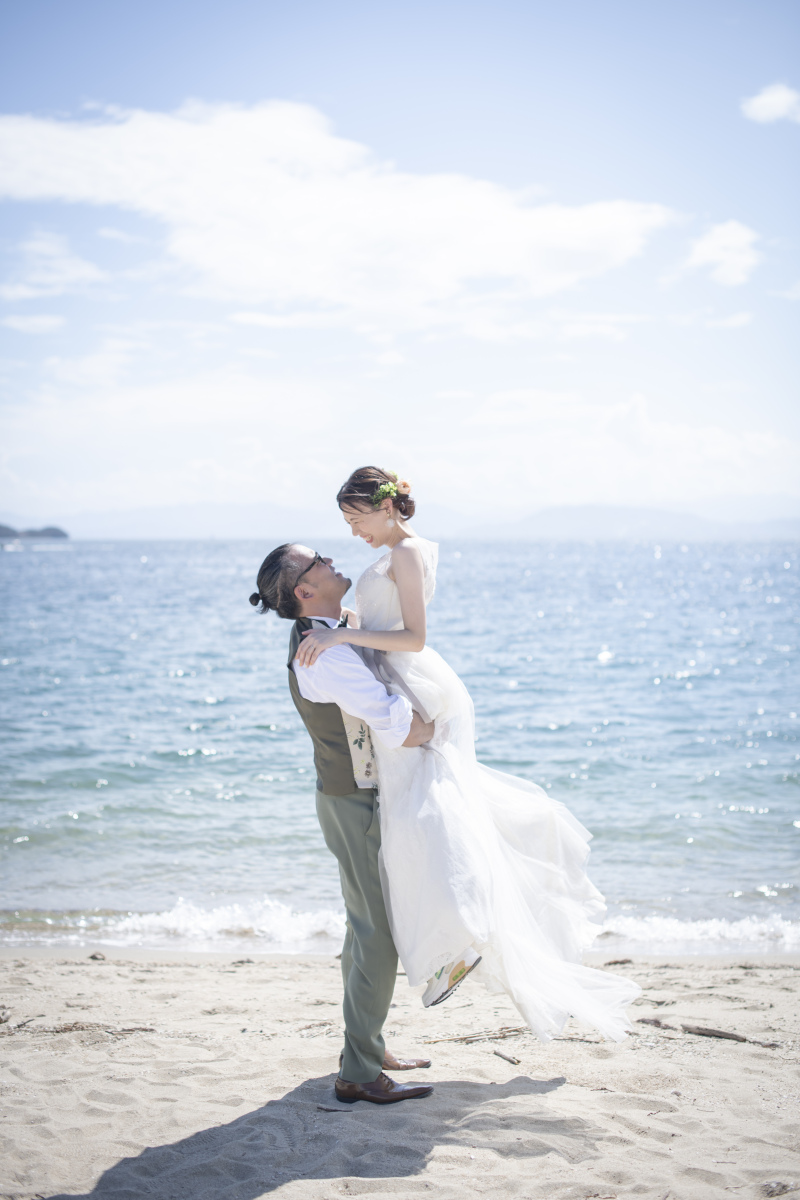 抱え上げカット