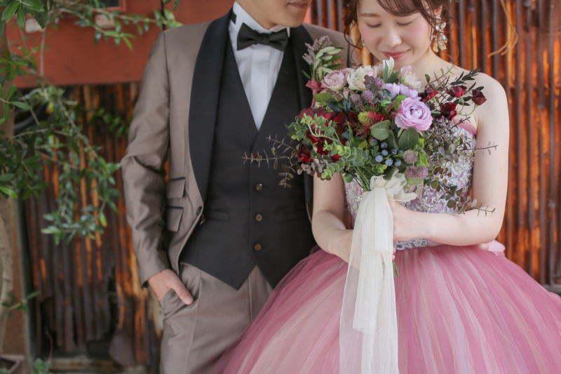 ブーケにもこだわって