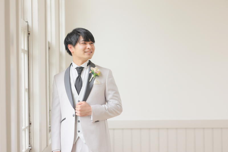 ご新郎様ソロカット