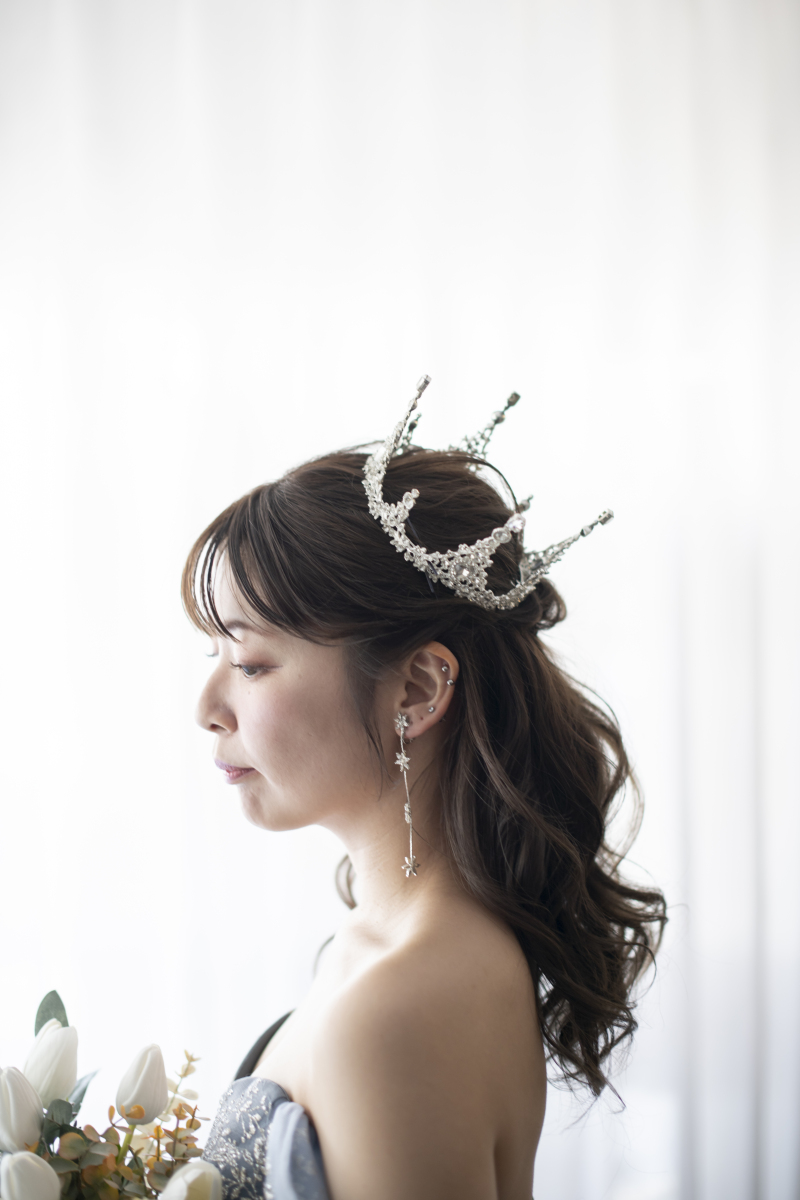 大ぶりクラウン